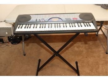 Casio CTK-471 61 Key Electronic Keyboard Piano TonesRhythm Built In Song Bank With Stand