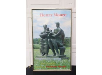 Framed Henry Moore Fondation Maeght 2002