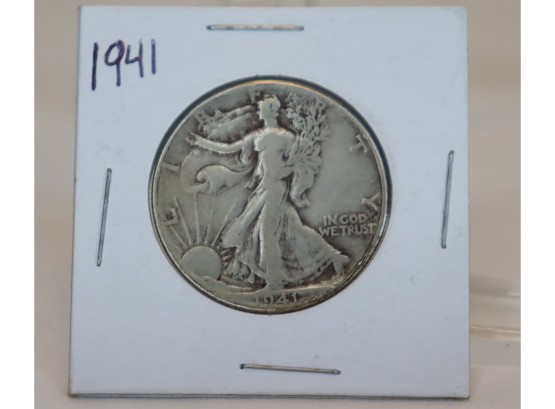 1941 Liberty Walking Half Dollar US Coin