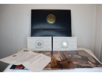 World Reserve Monetary Exchange Presidential Coin Folder With Coins