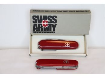 Pair Of Victorinox Swiss Army Knives