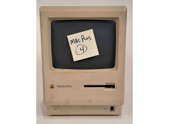 #4 Early Apple Macintosh Plus 1MB. Model M0001A