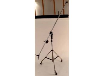 Bogen Super Boom #1 Large Rolling Boom Arm With Counterweight For Photography Lighting