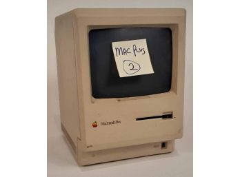 #2 Early Apple Macintosh Plus 1MB. Model M0001A