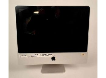 Apple IMac 20 Works But Monitor Is Fading
