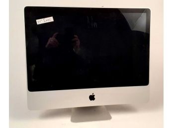 Apple IMac 24 Works, But Screen Is Bad. Good For Parts Or Repair. No Keyboard Or Mouse.