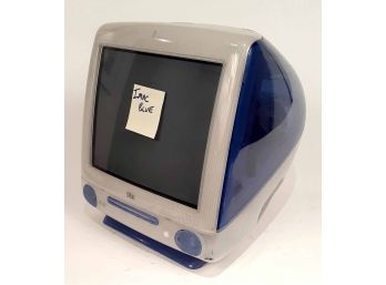 Blue Apple IMac G3 Computer
