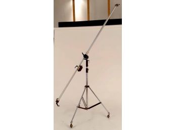 Bogen Super Boom #2  Large Rolling Boom Arm With Counterweight For Photography Lighting