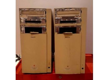 2 Power Macs 9500: 2 Computers, Power Macintosh 9500s PowerPC For Parts Or Repair