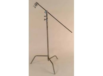 B-Lot Of 3 Matthews C-Stands Each Has Extra Boom Arm