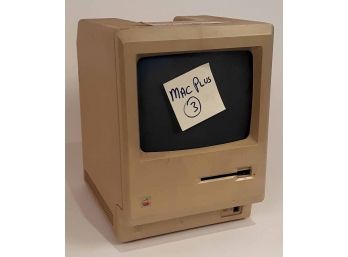 #3 Early Apple Macintosh Plus 1MB. Model M0001A