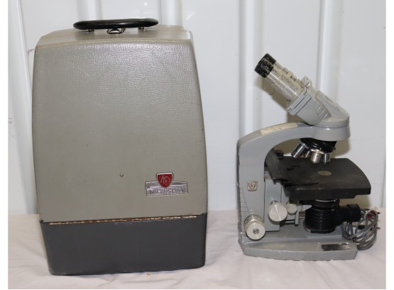 Vintage AO American Optical Spencer Microscope