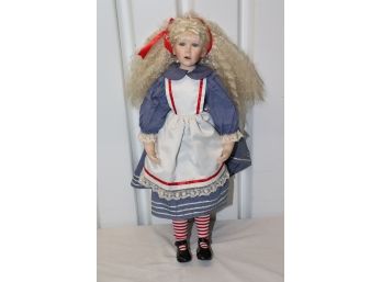 Vintage Seymore Mann Porcelain Doll Collectible Signed And Numbered