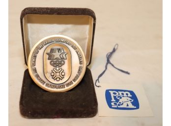 Large 1984 Friendship Coin Medalian Sarajevo / Los Angeles XXIII Olympiad Olympics