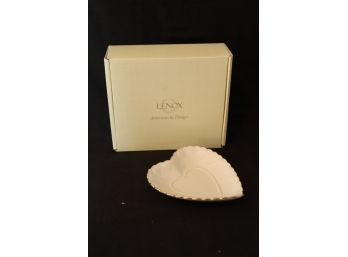 Lenox Heart Candy Dish  With Box