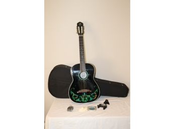 Esteban Duende Ltd Classical Guitar Acoustic Electric W/ Case