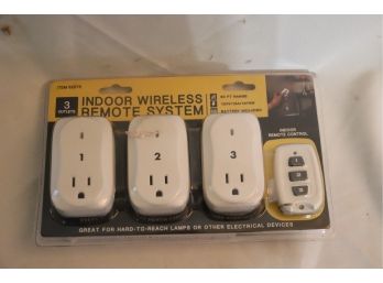 Indoor Wireless Remote System Great For Lights!