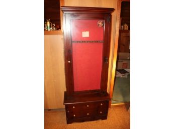 Vintage Locking Gun Display Cabinet