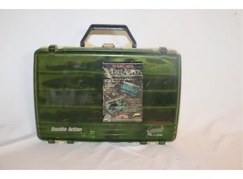 Plano 1250 Double Action Fishing Tackle Box FILLED With Goodies
