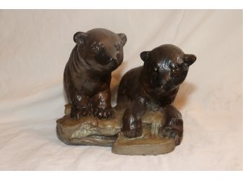 Ceramic Bears Figurine