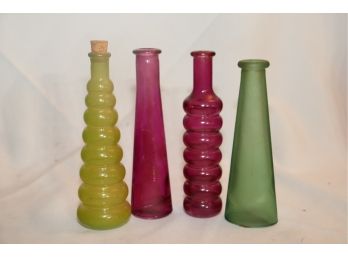 Cute Colorful Glass Bottles