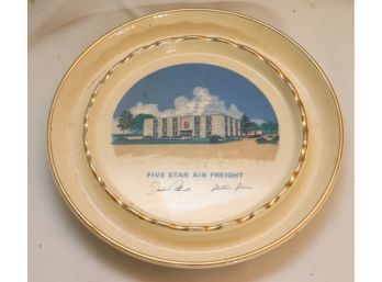 Vintage Five Star Air Freight Ceramic Ashtray