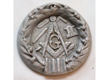 Vintage Masonic Ashtray