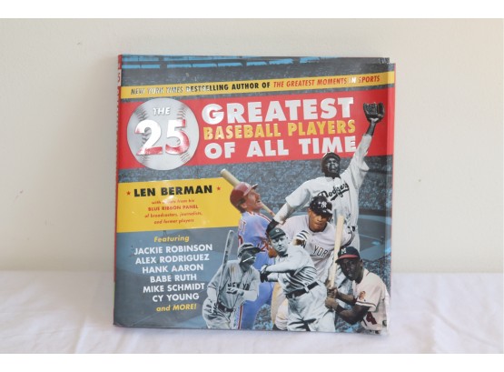 Signed Copy Of Len Berman's 'the 25 Greatest Baseball Players Of All Time'