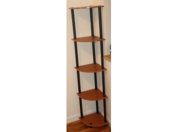 5 Shelf Corner Wall Unit