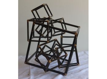 Modern Boxes Metal Sculpture