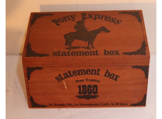 Pony Express Statement Box