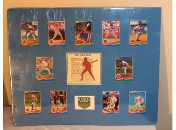 1991 Donrus NY Mets Eagle Snacks Dream Team Baseball Card Display