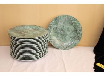 Set Of 20 Anacapa Melamine Plates