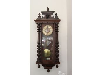 Antique Gustav Becker Vienna Regulator Wall Clock, Germany