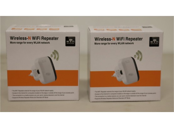 2 Wireless-N Wi-fi Repeater