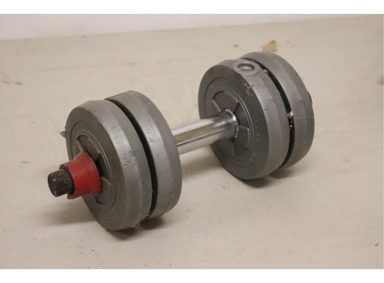1 Vintage Dumbbell 4 3 Lb. Weights