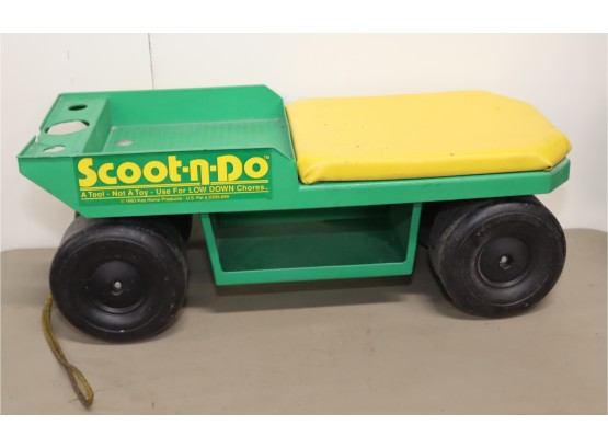 Scoot-n-do Garden Cart Rolling Seat