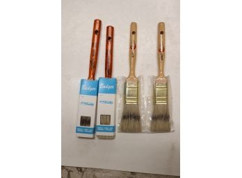 4 Badger 1' Paint Brushes