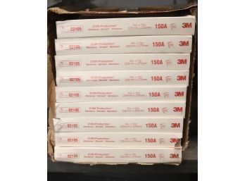 9 Sleeves 3M 02105 Production Sand Paper Sheets 9' X 11' 150A Grit (SP-23)