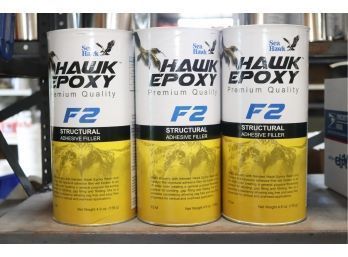 9 Sea Hawk Epoxy F2 Structural Adhesive Filler 4.9oz Each