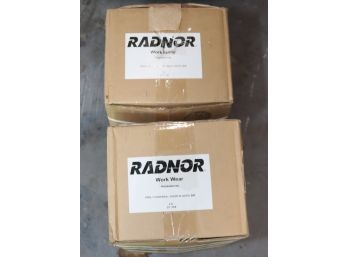 2 CASE OF 25 RADNOR Workwear Pro-1 Coveralls TYVEK SUITS  Size LARGE