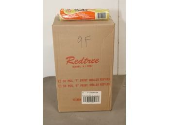 1 Case Of 50 9'redtree Foam Rollers Covers