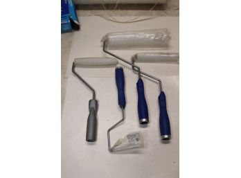 4 ES Manufacturing Glass Roller, Plastic Head, Laminating Rollers  (ES-10)