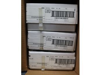 3 Boxes 3M 01834- 4G - 7' ALUMINUM OXIDE GRINDING DISC Type D 24 Gritt (SP-28)