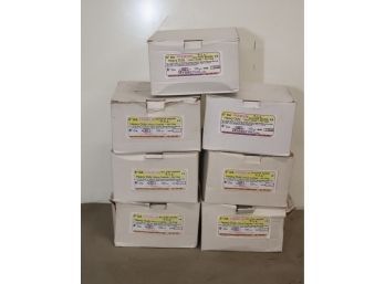 7 Boxes Of 6' DA Sanding Discs PREMIUM PSA Self Sticking Back 60 Grit Aluminu Oxide  Box Of 100  (DA1)
