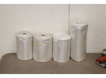 3 Rolls Of 8' & 1 Roll 12'fiberglass Cloth 'Tape' (FGT-1)