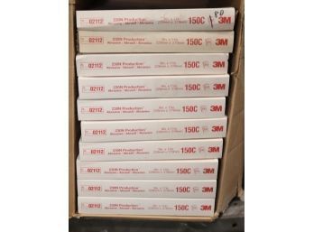10 Sleeves 3M 02112 Production Sand Paper Sheets 9' X 11' 150c Grit (SP-22)