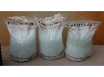 3 Bags Fire Glass For Gas Fireplace