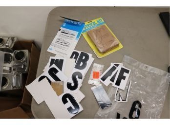 Stencil Letter Kit  Letter Stickers