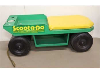 Scoot-n-do Garden Cart Rolling Seat
